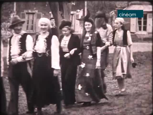 Carnaval 1948 à Saint-Escobille